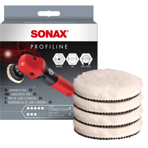 SONAX Profiline Janjeća Vuna 80mm 4 komada