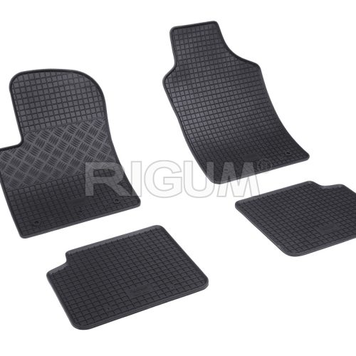 Tipske gumene auto patosnice za FIAT 500 2015- RIGUM prostirke