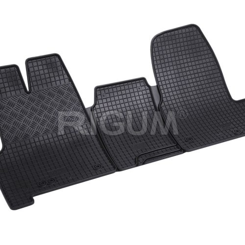 Tipske gumene auto patosnice za FORD Tourneo Custom (1+2) 3m 2012- RIGUM prostirke