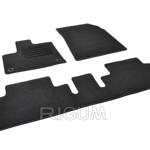 Tipske tekstilne / platnene auto patosnice za FIAT e-Doblo 5m 2019- RIGUM tepisi
