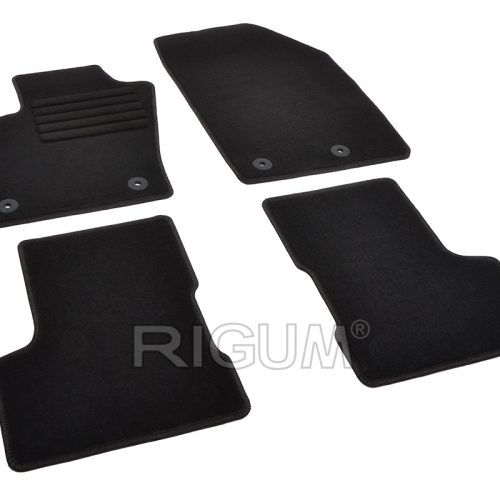 Tipske tekstilne / platnene auto patosnice za Fiat 500X 2015- RIGUM tepisi