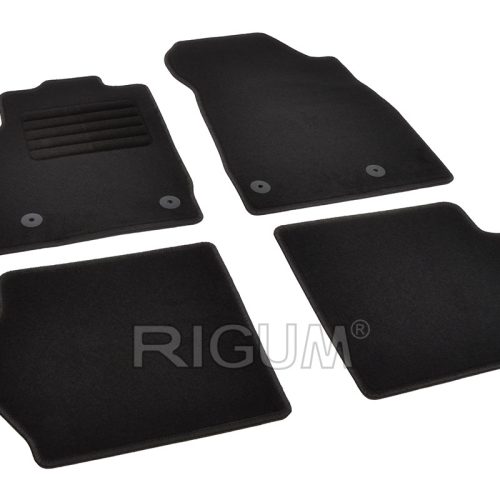Tipske tekstilne / platnene auto patosnice za Mazda 2 2007-2015 RIGUM tepisi