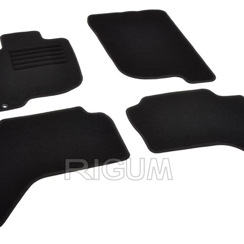 Tipske tekstilne / platnene auto patosnice za Mitsubishi L200 2007-2015 RIGUM tepisi