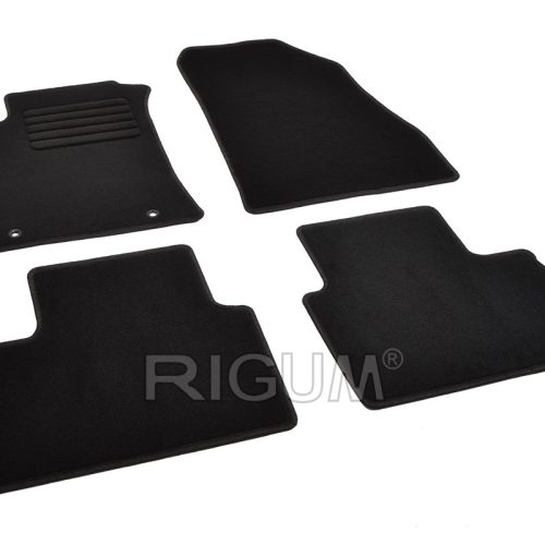 Tipske tekstilne / platnene auto patosnice za Nissan Juke 2010-2020 RIGUM tepisi