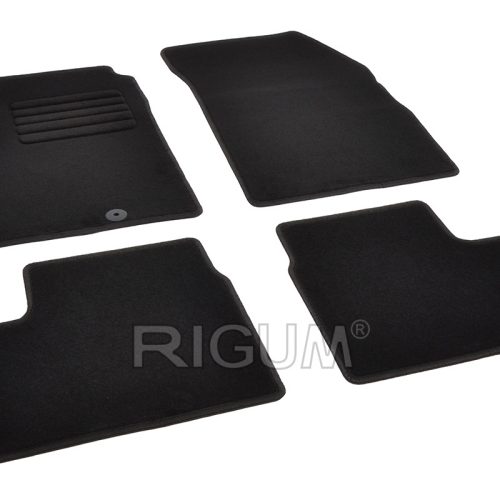 Tipske tekstilne / platnene auto patosnice za Nissan Micra 2010-2013 RIGUM tepisi