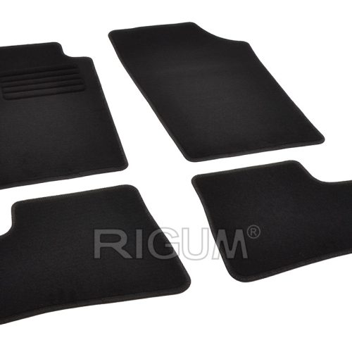 Tipske tekstilne / platnene auto patosnice za Peugeot 206 2000-2007 RIGUM tepisi