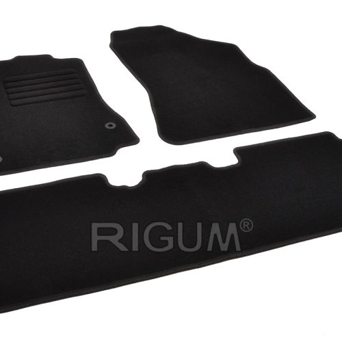 Tipske tekstilne / platnene auto patosnice za Peugeot Partner 5m 2008-2019 RIGUM tepisi