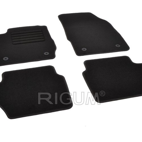 Tipske tekstilne / platnene auto patosnice za Ford Fiesta 2011-2017 RIGUM tepisi
