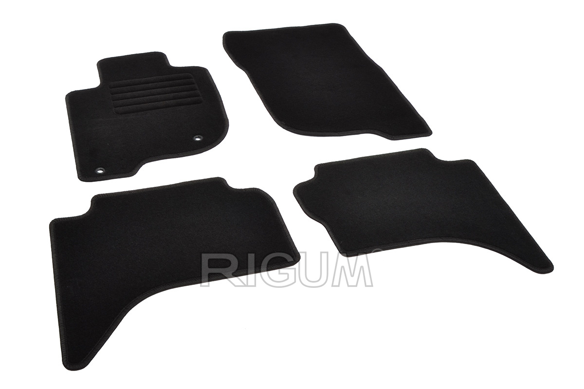 Tipske tekstilne / platnene auto patosnice za Mitsubishi L200 2015- RIGUM tepisi