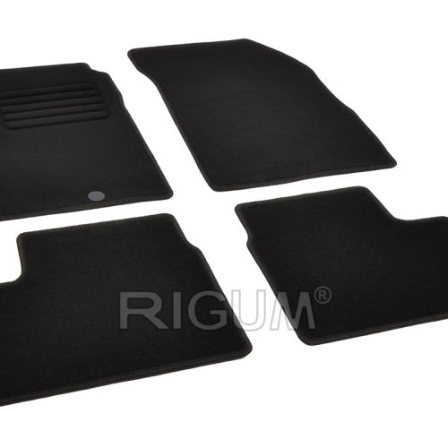 Tipske tekstilne / platnene auto patosnice za Nissan Micra 2013-2017 RIGUM tepisi