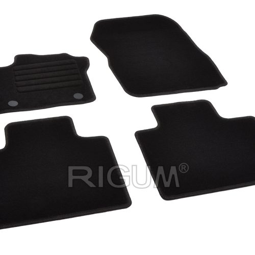 Tipske tekstilne / platnene auto patosnice za Renault Zoe 2013-2021 RIGUM tepisi