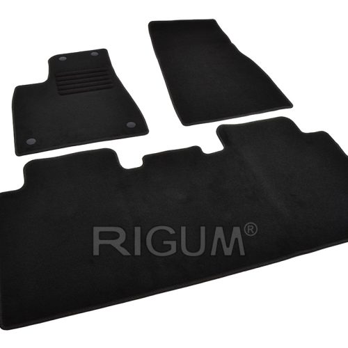Tipske tekstilne / platnene auto patosnice za Tesla Model X 2015- 5m RIGUM tepisi