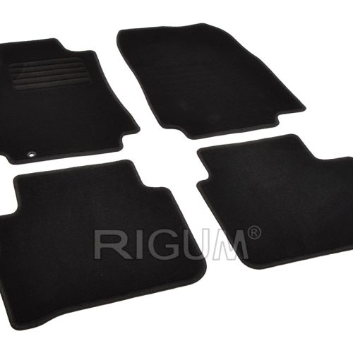 Tipske tekstilne / platnene auto patosnice za Nissan Tiida Hatchback/limuzina 2007- RIGUM tepisi