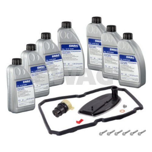 SWAG – Set za automatski mjenjač (filter + ulje + brtva + utičnica + vijci) – Mercedes C-klasa / E-klasa – 33 10 7900 – MB 236.14 – 7L