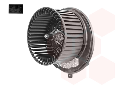 VAN WEZEL ventilator grijanja VW Golf 5 Golf 6 Passat B6 B7 Tiguan Sharan Audi A3 Q3 0332774