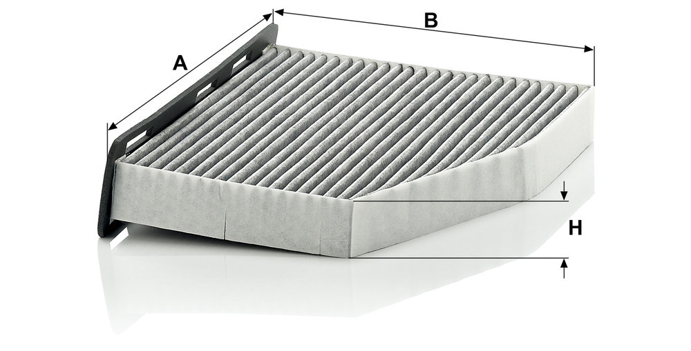 CUK 2939 - Filter kabine aktivni ugljen 1 MANN FILTER