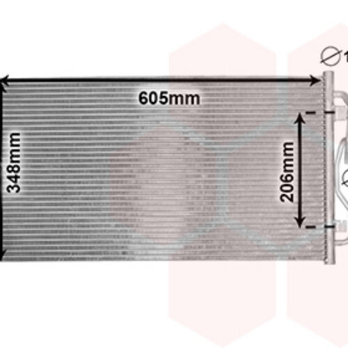 Hladnjak klime BMW 1 F20 Van Wezel 06005434