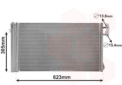 Hladnjak klime BMW E90 E91 E92 320d Van Wezel 06005296