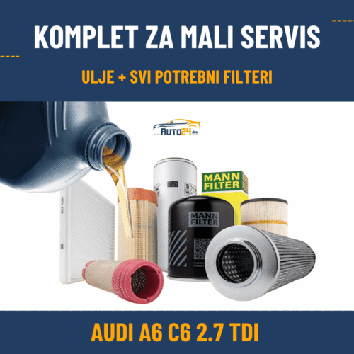 Komplet za mali servis Audi A6 C6 2.7 TDI V6