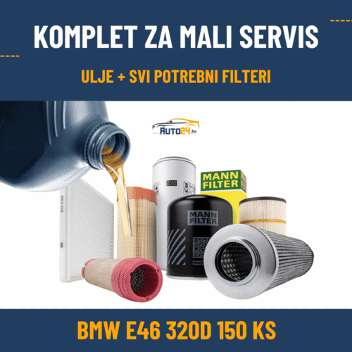 Komplet za mali servis BMW E46 320d 150 KS