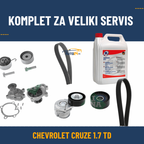 Komplet za veliki servis Chevrolet Cruze 1.7 TD 81/96 kW – INA + Kuttenkeuler