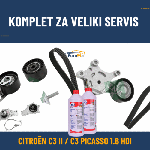 Komplet za veliki servis Citroën C3 II / C3 Picasso 1.6 HDi 68/82 kW – INA