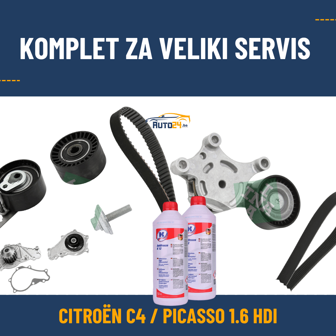 Komplet za veliki servis Citroën C4 Picasso 1.6 HDi