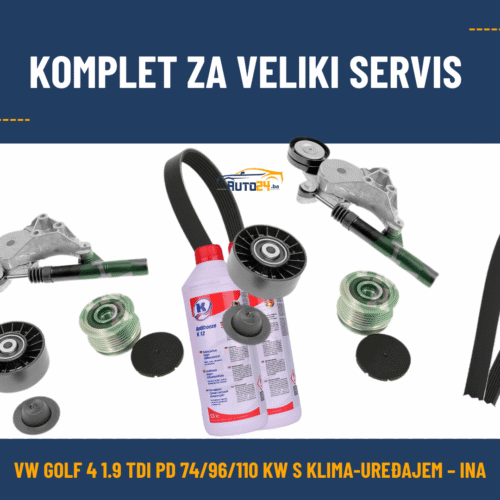 Komplet za veliki servis VW Golf 4 1.9 TDI PD 74/96/110 kW s klima-uređajem – INA