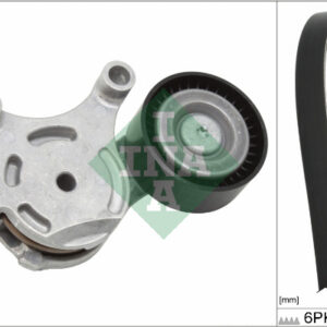 Set mikro remena s vodenom pumpom VW Peugeot 207 308 Citroen C4 C5 1.6 HDi INA 530 0261 10