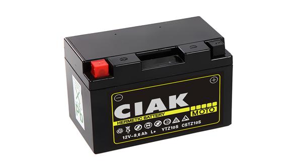 CIAK Starter AGM Moto akumulator YTZ10S 12V 9Ah 190A L+