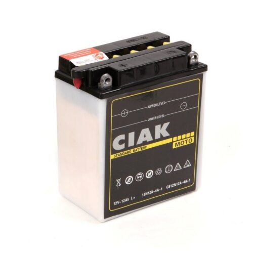 CIAK Starter Moto akumulator 12N12A-4A-1 12V 12Ah 160A L+