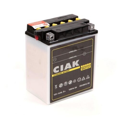 CIAK Starter Moto akumulator 12N14-3A 12V 14Ah 190A D+