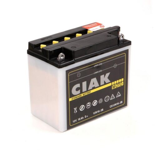 CIAK Starter Moto akumulator 12N16-3B 12V 16Ah 180A D+