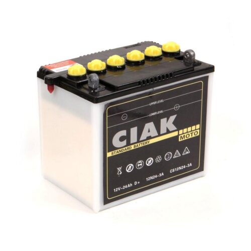 CIAK Starter Moto akumulator 12N24-3A 12V 24Ah 240A D+