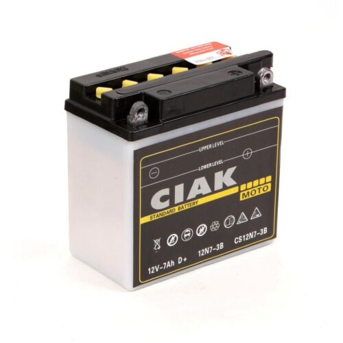CIAK Starter Moto akumulator 12N7-3B 12V 7Ah 75A D+