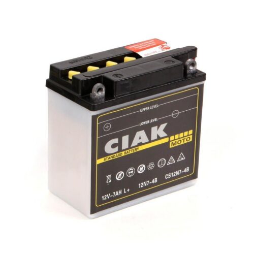 CIAK Starter Moto akumulator 12N7-4B 12V 7Ah 75A L+