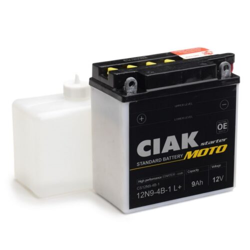 CIAK Starter Moto akumulator 12N9-4B-1 12V 9Ah 90A L+