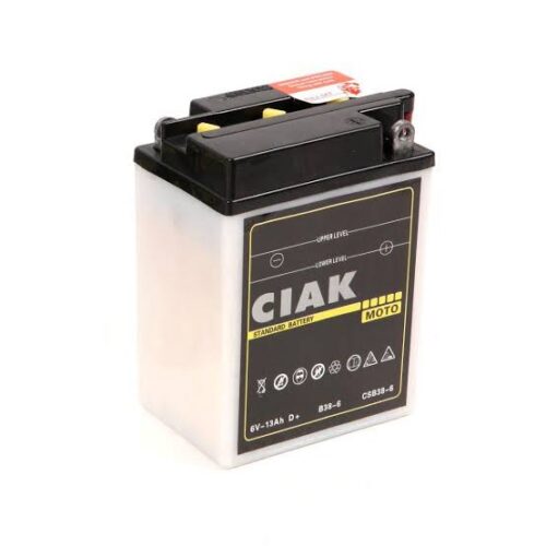 CIAK Starter Moto akumulator B 38-6 6V 13Ah 90A D+
