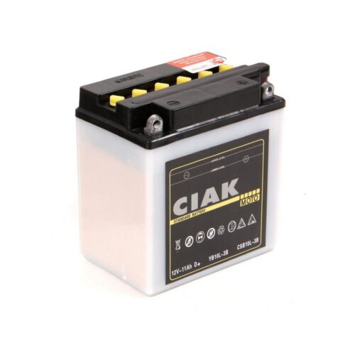 CIAK Starter Moto akumulator YB10L-3B 12V 11Ah 150A D+