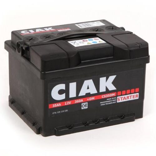CIAK Starter akumulator 12V 35Ah 360A Special Mercedes – CS35DM