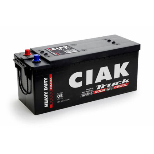 CIAK Truck Heavy Duty akumulator 12V 120Ah 800A A – CS120L
