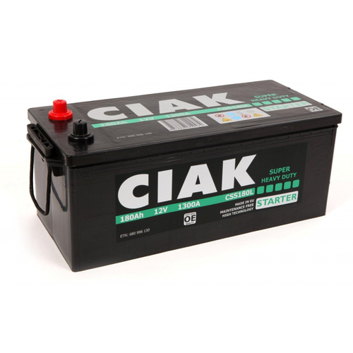 CIAK Truck Super Heavy Duty akumulator 12V 180Ah 1050A – CSS180L